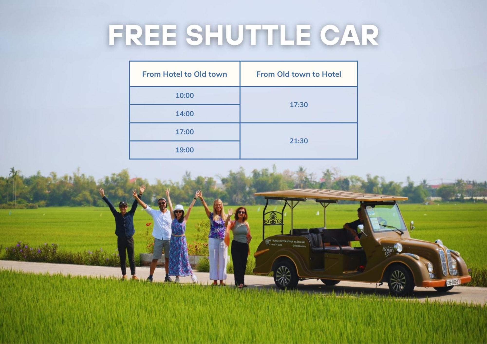 Jm Hoi An Beach Hotel - Free Shuttle Car To Old Town Eksteriør bilde